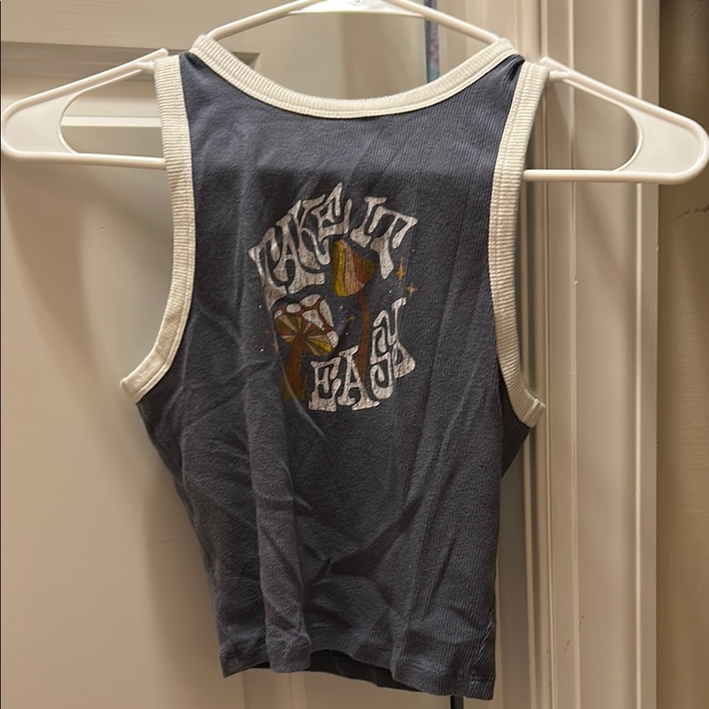 Kids Sleeveless Top - Blue